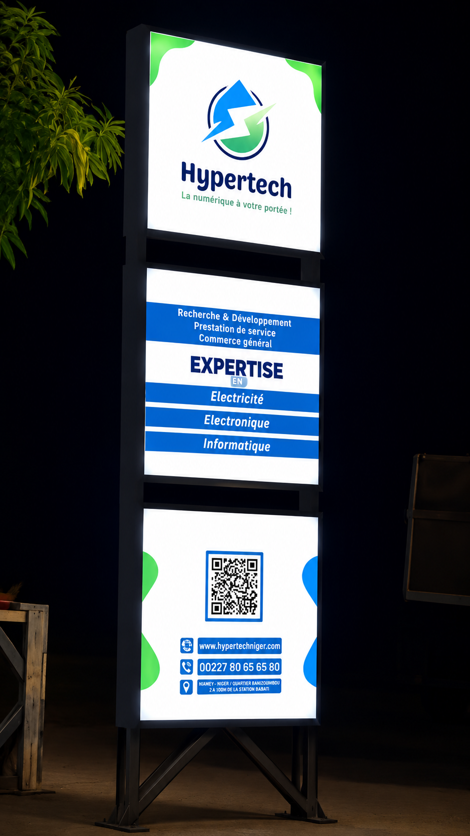 Enseigne Hypertech Niger